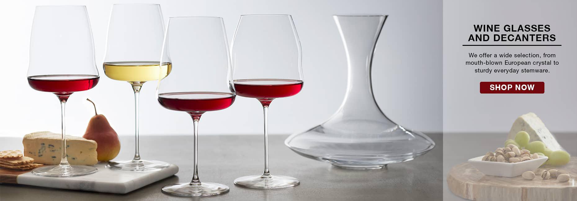 Wine Glasses, Stemware & Decanters - Riedel Glassware Collection