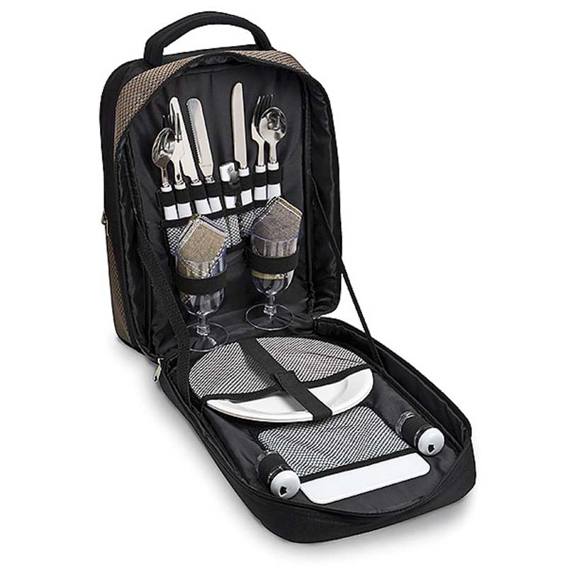 White 2024 picnic backpack