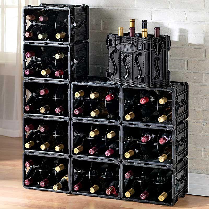 Plastic wine rack new arrivals