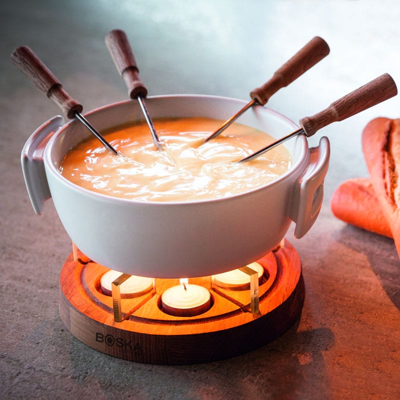 Tea light fondue set sale