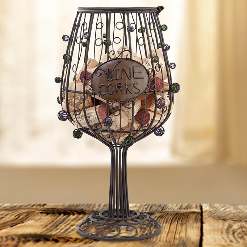 Cork Cage Wine Glass 91 044 Epic Products