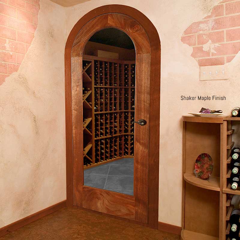 Wine Cellar Door Glass Arch 23528 IWA Wine Accessories