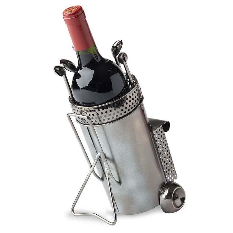 Golf bag outlet wine holder