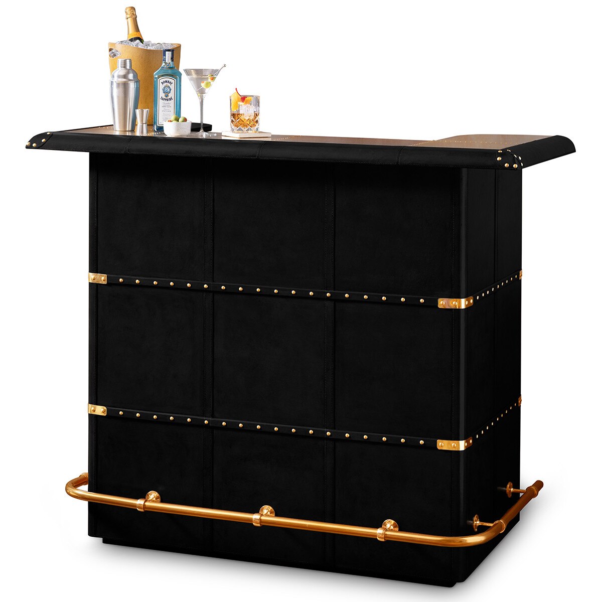 Leather Bar Black + Loft 400 #36565 | IWA Wine Accessories