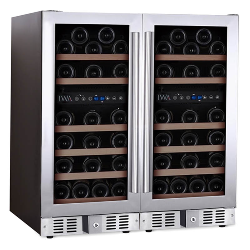 10 wide wine cooler