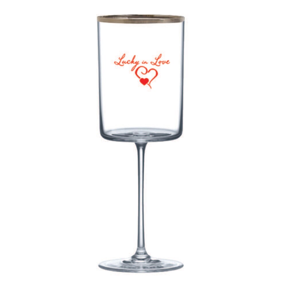 Personalized Wine Glasses - Modern