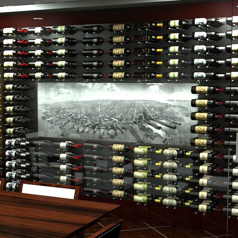 Earthquake proof wine discount rack