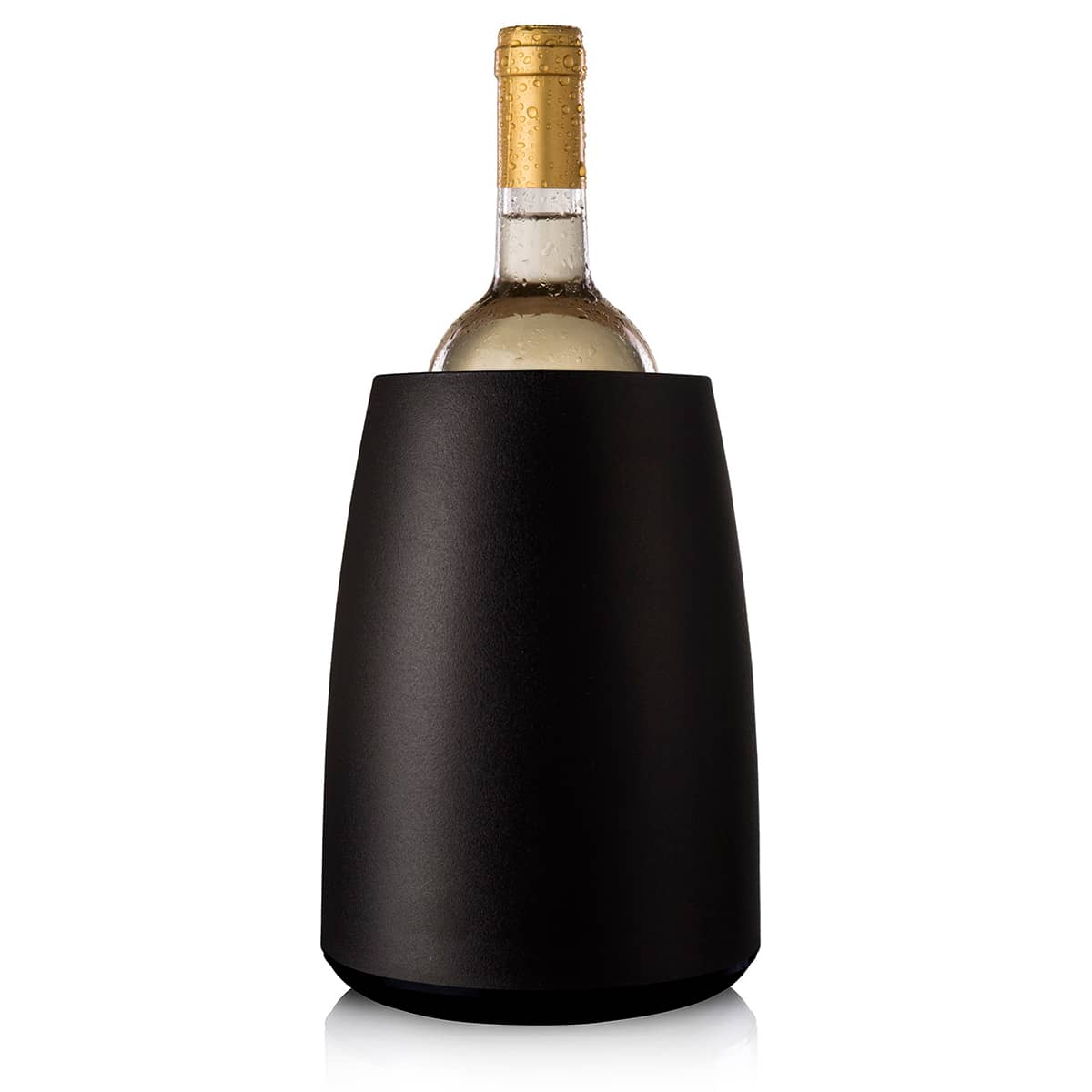 Leather Wine Chiller Black #25679